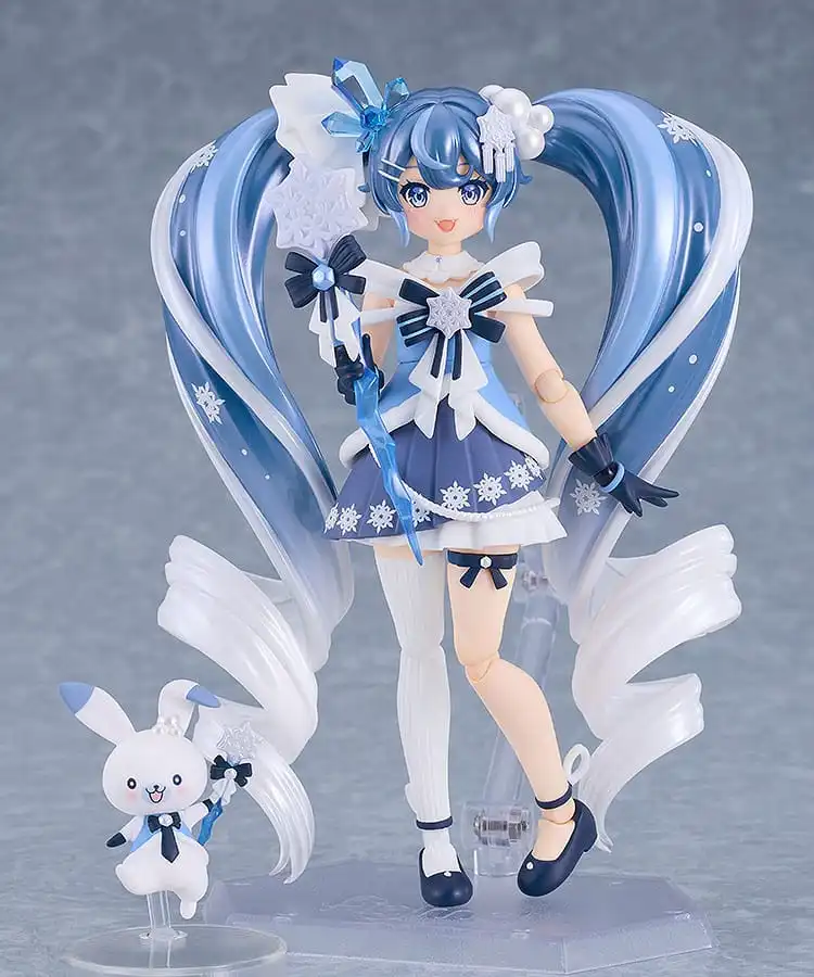 Character Vocal Series 01: Hatsune Miku Figma Action Figure Snow Miku: Crystal Snow Ver. 13 cm
